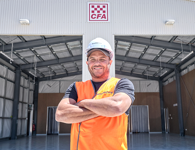 Site Manager on project site