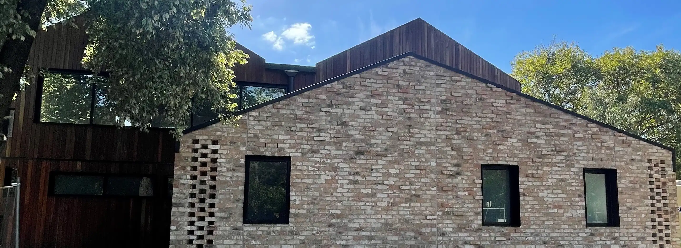 Exterior of Rathmines Road Reserve Pavilion