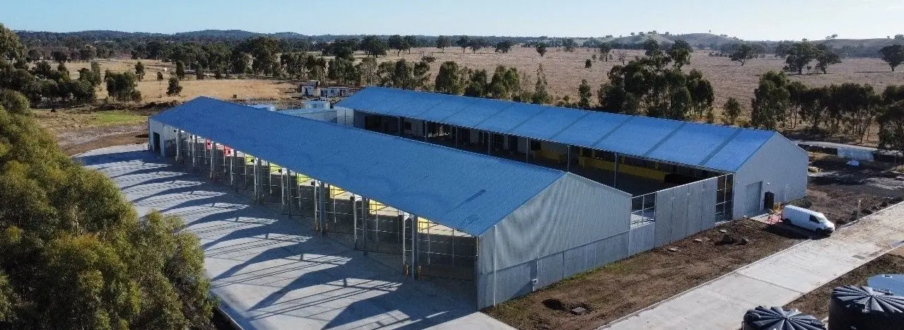 Aerial view of Seymour Resource Recovery Centre structures