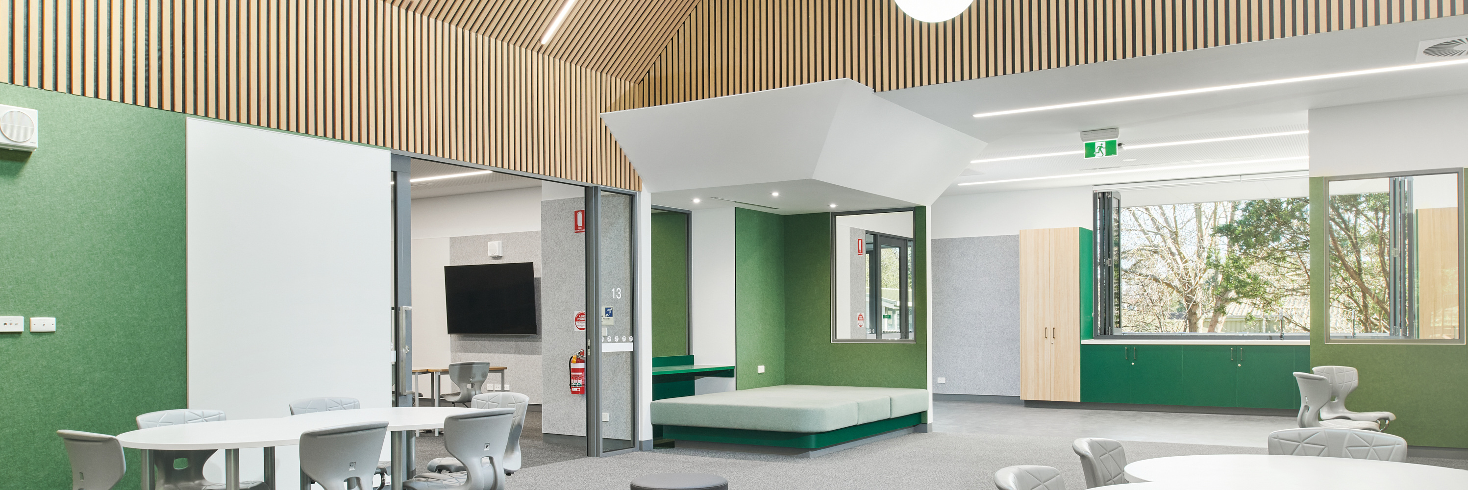 Interior of St Bernadette's Catholic Primary School
